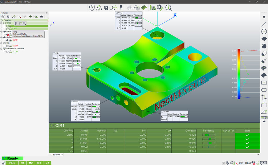 NextMeasure révolutionne la métrologie 3D : Un logiciel gratuit, universel et évolutif